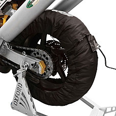 Accesorii moto Paturi incalzire anvelope OXFORD Set ecran LCD 2 roti OX673EU