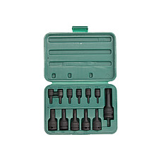 "Set scule Set tubulare si biti impact pneumatic TORX dimensiune tubulara: 1/2 1/4 3/8"" 12 buc dimensiune cheie E-TORX: T10 T15 T20 T25 T27 T30 T40 T45 T47 T50 T55 T60 impachetare: cutie de plas" HANS 896014-12