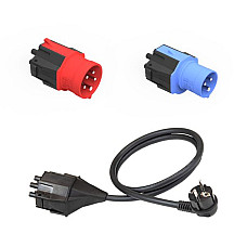 Accesorii pentru incarcator ca, vehicul electric AC charger adapter set NRGkick Smart Attachment Set Standard EU phases quantity: 3 11kW colour: neagra/blue/red Smart Attachment with power adapters NRGkick Smart Attachment Set Standard EU DINITECH . NRG20