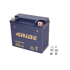 Acumulator Pornire Baterie Gel Starting 4 RIDE 12V 20Ah 175A R+ Fara intretinere 175x87x154mm Pornit YTX20HL BS fits BOMBARDIER OUTL OUTLAND BUELL M2 S1 S3 S3T X1 X1W 400 2300 1978 2018 4RIDE