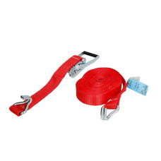 Chinga fixare CargoParts linie rosie marfa 10m 95 05 m 5000daN cu sunatoare mare CARGOPARTS PK10M-01-5T