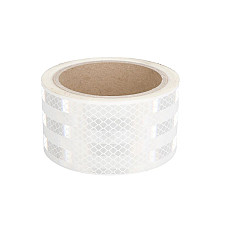 Banda reflectorizanta/contouring Tasma konturowa odblaskowa 3M 1pcs for soft surfaces marking soft colour: white 55cm x 5m CARGOPARTS CARGO-AM03/M-5M