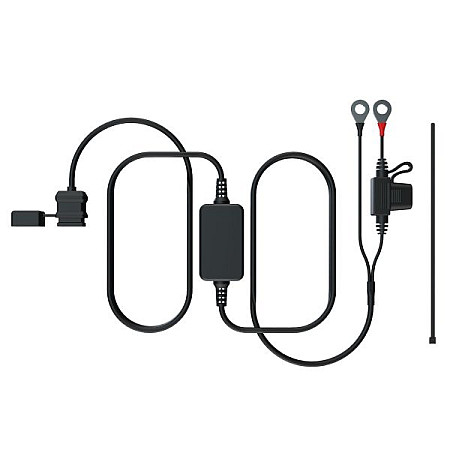 Accesorii moto Incarcator OXFORD USB 1600mm culoare negru 12 24V PL 3A set tip C EL117