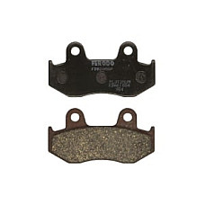Placute de frana inferior/spate, utilizare: route, material: platinum-P, 81,4x42,2x8,3mm SUZUKI AN 400 1999-2005 FERODO FDB2086P