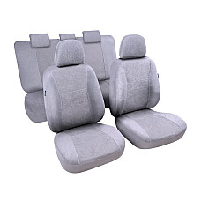 Husa scaun Seat covers size: TS light grey front/rear CUSTO POL CUST 243390