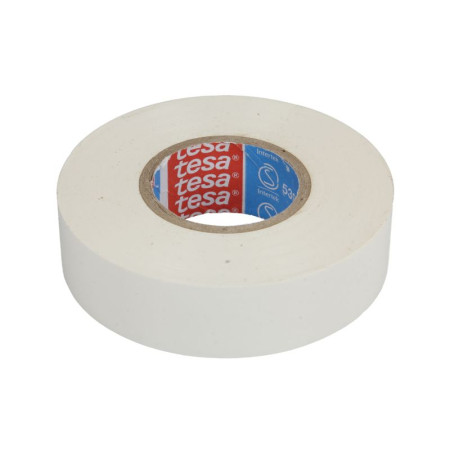 Alte componente GPL PVC tape for electric installations TESA width:19mm length: 20m - white P.P.H.U. GOMET LPG GZ-TESA 53988W - 20 M