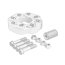 Amortizor vibratii,cardan Cuplaj elastic cardan fata OE RENAULT 37 00 078 37R