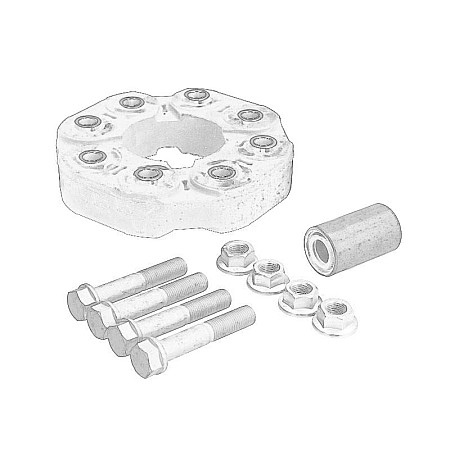 Amortizor vibratii,cardan Cuplaj elastic cardan fata OE RENAULT 37 00 078 37R