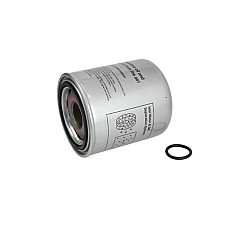 "Element filtrant uscator aer, compresor Cartus cu uscator de aer separator de ulei G1 1/4"" dreapta fata-verso presiune 13bar separator en with gasket argintiu SCANIA 4 LPGRS PGRT 05.95-" FEBI BILSTEIN 35304