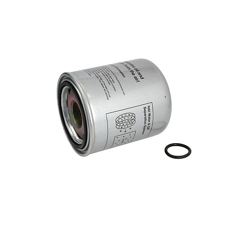 "Element filtrant uscator aer, compresor Cartus cu uscator de aer separator de ulei G1 1/4"" dreapta fata-verso presiune 13bar separator en with gasket argintiu SCANIA 4 LPGRS PGRT 05.95-" FEBI BILSTEIN 35304