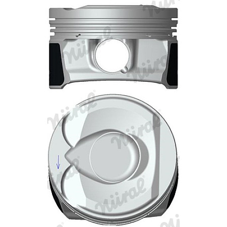 Piston 77 STD DS DS 3 DS 4 DS 5 CITROEN C4 GRAND PICASSO I C4 GRAND PICASSO II C4 I C4 II C4 PICASSO I C4 PICASSO II C4 SPACETOURER C5 III DS3 DS4 DS5 1.6/1.6H 09.07- NURAL 87-453000-00