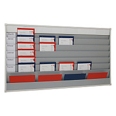 Panouri service pentru comanda Planning board no of columns: 5 number of rows: 6 board type: 5S Kanban maintenance 900mm x1580mm EICHNER E-9019-00114