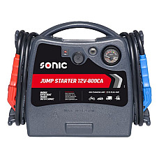 "Roboti de pornire ""BOOSTER"" Dispozitiv de pornire BOOSTER model: Jump Starter tensiune: 12V cCA: 800A curent de pornire maxim: 2370A greutate: 115 kg" SONIC 48150