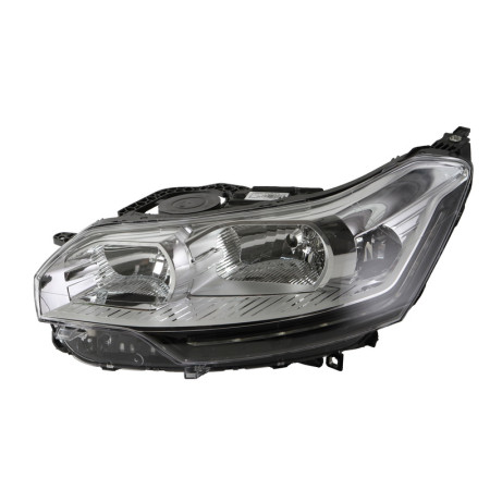 Far Lampa frontala Stanga halogen H1/H7 electric cu motor CITROEN C5 III 02.08- VALEO VAL044467