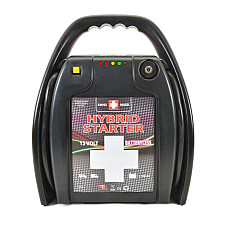 "Roboti de pornire ""BOOSTER"" Dispozitiv de pornire fara baterii model: C10 tensiune: 12V cCA: 1400A curent de pornire maxim: 8000A ultraCapacitor greutate: 4 kg Aparatul asigura cel putin 10.000 de utilizari 