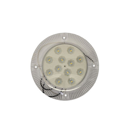 Iluminare interior Interior lighting lamp 24V surface height 19mm diameter 190mm 12 diodes TRUCKLIGHT IL-UN010