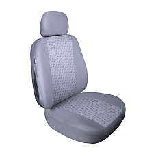 Husa scaun Seat covers size: T7 light grey driver/front CUSTO POL CUST 243550