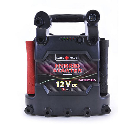 "Roboti de pornire ""BOOSTER"" Dispozitiv de pornire BOOSTER model: SUPERCAP HYBRID START BOOSTER C5 tensiune: 12V cCA: 990A curent de pornire maxim: 3500A greutate: 7 kg Aparatul contine baterie si condesator 