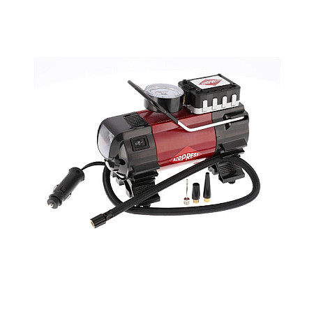 Compresoare si accesorii Compressor 12V 7bar - with a pressure meter with a torch AIRPRESS 36950