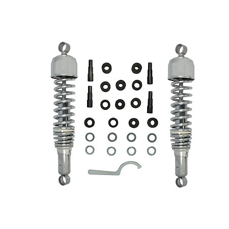 Amortizor amortizoarelor motocicleta - 2 buc de tip 2 crom BIKE IT SHK02CH