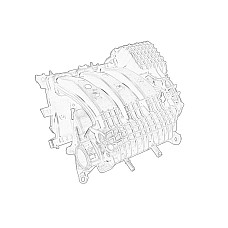 Colector de admisiune Intake manifold DACIA LOGAN II LOGAN MCV II SANDERO II RENAULT SANDERO/STEPWAY II 1.0 12.16- OE RENAULT 14 00 324 17R
