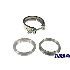 "Alte elemente sistem de evacuare Exhaust pipe clasp V-Band 2.75""" TURBOWORKS MG-OP-011