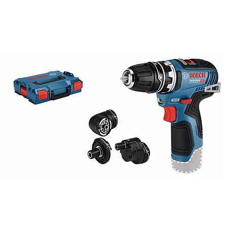 &quot;Surubelnita burghiu Drill-screwdriver 1/4&quot;&quot; / 15-10mm / FlexiClick / HEX / wymienny 12V maximum torque: 34 Nm set of adaptor katowy&quot; BOSCH 0 601 9H3 003