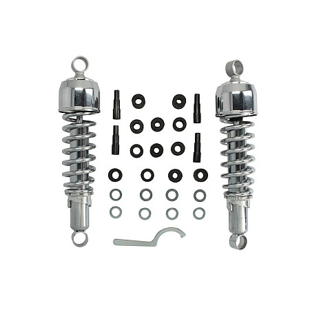 Amortizor amortizoarelor motocicleta - 2 buc 7a crom de tip BIKE IT SHK07ACH