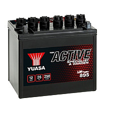 Acumulator Pornire Battery Acid/Starting YUASA 12V 26Ah 250A R+ Maintenance free 187x127x181mm Started 895  ARCTIC CAT PROWLER CF MOTO CF TRACKER UF ZF HARLEY DAVIDSON FLH FLHR FLHRC 500-1868 1979-2022 YUASA 895 YUASA