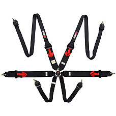 Centura de siguranta Interior accessories 6-point 3-inch belts colour: red fIA Certification RRS RRS0071CZA/2023