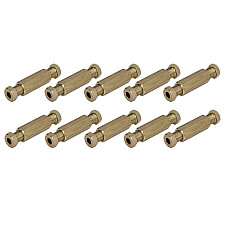 Coenctori Connector gas 180 - copper pipes - brass - 10 pcs P.P.H.U. GOMET LPG GZ-230/6/6 X10