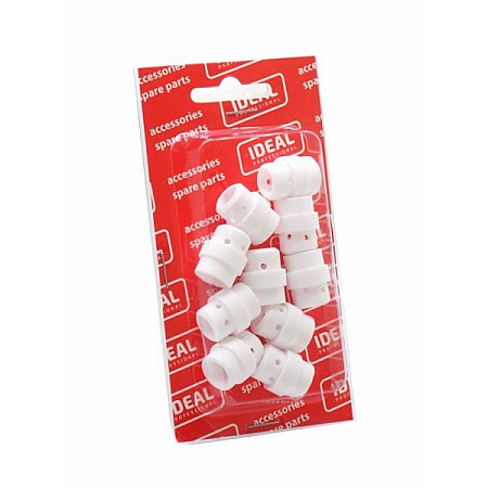 Accesorii si materiale pentru sudare Distribuitor gaz - ceramica ambalaj blister cantitate per impachetare: 10buc destinat pentru: clema de sudura MIG 24 IDEAL 101.9145/10