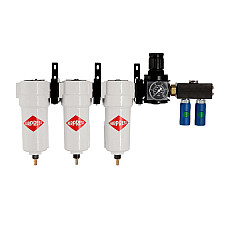 "Tratament aer comprimat Air filtration system connector: 1/2"" air flow: 1300 l/min. maximum pressure: 16 barwater filtration: 001 moil filtration: 0005 mg/m3" AIRPRESS PP307