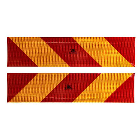 Autocolant de avertizare Warning/information sticker 2pcs 565cm CARGOPARTS CARGO-AER5/STICKER/INK