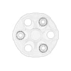Capac roata Wheel cap number of holes 6 full fitting position front  IVECO  IVECO DAILY VI OEM 5802054275Z