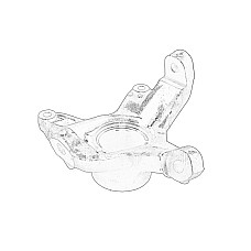 Articulatie directie, suspensie roata Fuzeta Fata Stanga IVECO OEM 5802418095Z