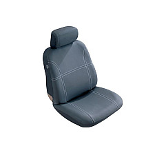 Husa scaun Seat covers size: T7 grey driver/front CUSTO POL CUST 243500