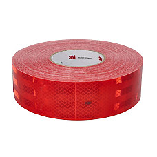 Banda reflectorizanta/contouring Tasma konturowa odblaskowa 3M 1pcs soft colour: red 51cm x 50m CARGOPARTS CARGO-AM02/M