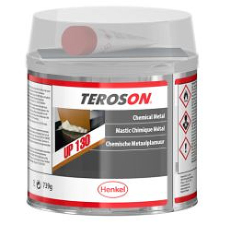 Adeziv pt metal Metal adhesive two-component epoxy paste application: filling lacks / gaps for mechanical processing spackling paste TEROSON TER UP 130 321G