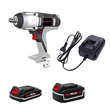 "Pistol de impact Air impact wrench power supply: battery-powered external square 1/2"" maximum torque: 500Nm 20V 2 x 4Ah packaging: cardboard battery included charger included" MAMMOOTH M.DC.T.IW.20.500/SET