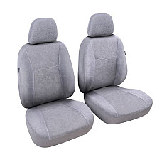 Husa scaun Seat covers size: 1/2 light grey front CUSTO POL CUST 243380