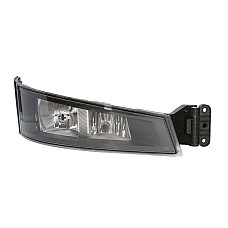 Far faza lunga Lampa de ceata Dreapta H1/H7 cu un halogen pe distante lungi negru 24V VOLVO FH II 01.12- GIANT 131-VT13231BR