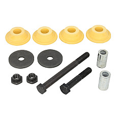 Set reparatie, stabilizator cabina sofer Set de reparatie a inclinarii cabinei Spate kitul contine: izolatori nuci saibe suruburi SCANIA 4 PGRT 05.95- AUGER AUG70358