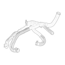 Cuplaj conducta lichid racire Coolant hose necesit verificare VIN fr pies T suplimentar FIAT TALENTO FORD KUGA II NISSAN NV300 QASHQAI I QASHQAI II X-TRAIL III OPEL VIVARO B 1.6D/2.0 04.11- OE RENAULT 21 50 104 00R