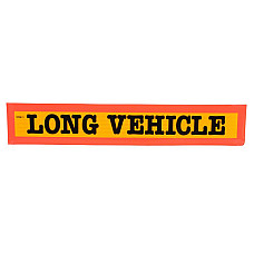 Autocolant de avertizare Warning/information sticker LONG VEHICLE 113cm x 20cm CARGOPARTS CARGO-T139