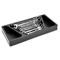 Unelte (inserturi) pentru carucioare Introduceti tava cu instrumente pentru carucior setul de instrumente 8 szt. dimensiune cartus: 190x380 mm HANS TT-33